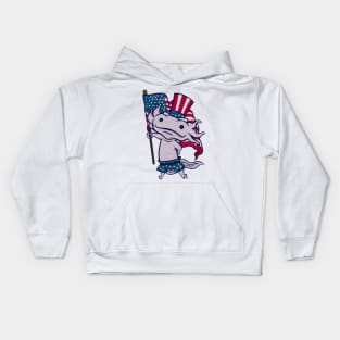 American Axolotl Kids Hoodie